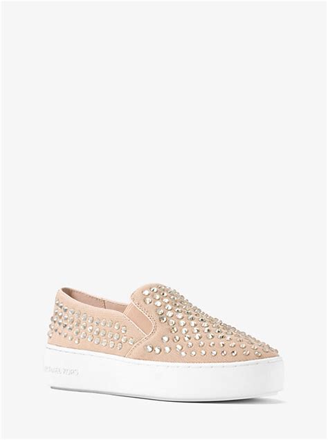 michael kors trent embellished slip on